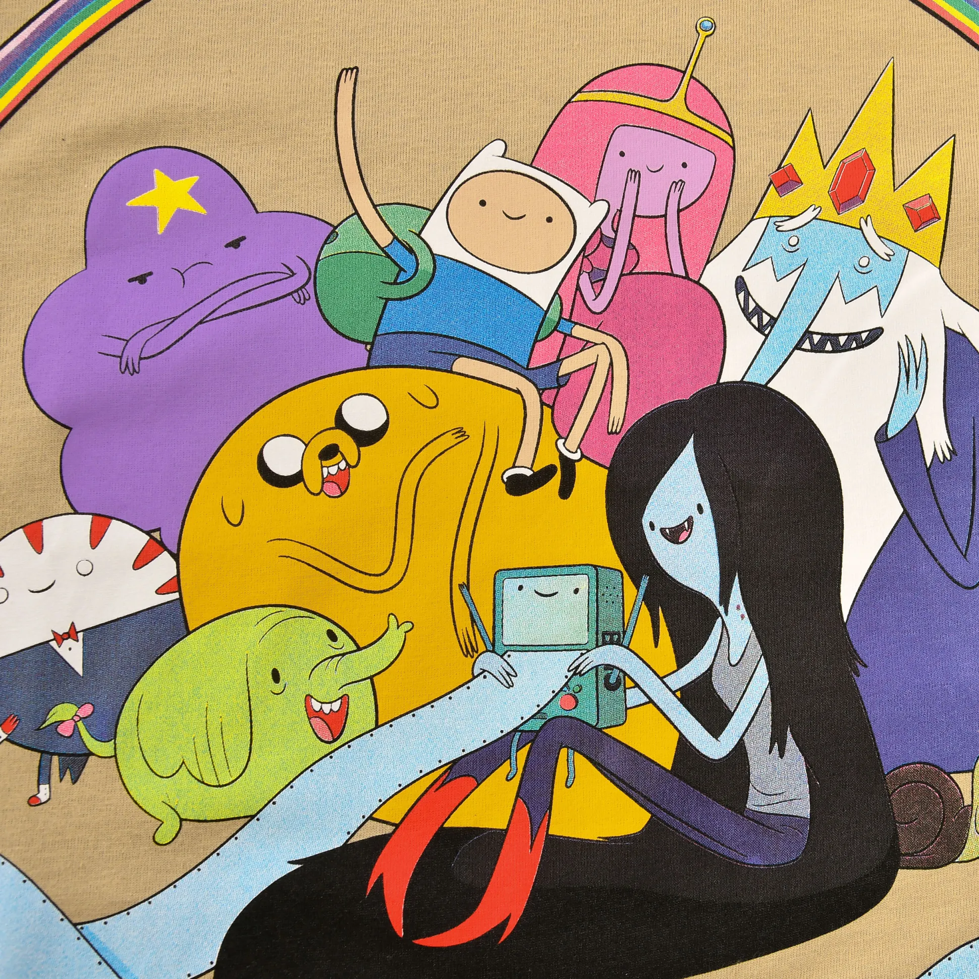 Adventure Time - Karakters T-Shirt