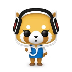 Aggretsuko met Koptelefoon Funko Pop-figuur