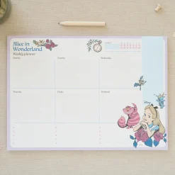 Alice in Wonderland - Flower Weekplanner