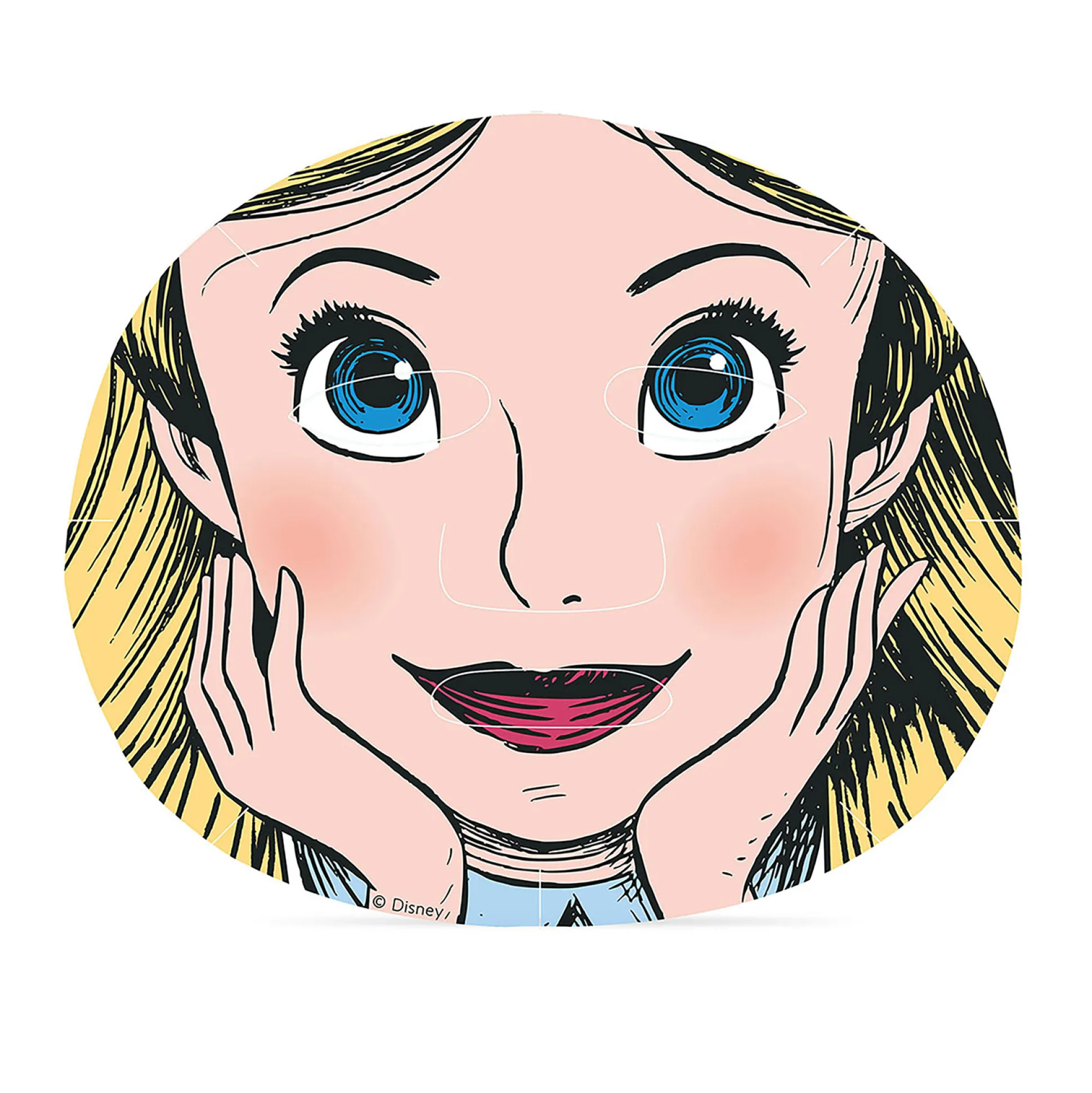 Alice in Wonderland - Gezichtsmasker