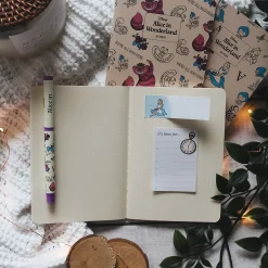Alice in Wonderland - Set van 3 Notitieboeken