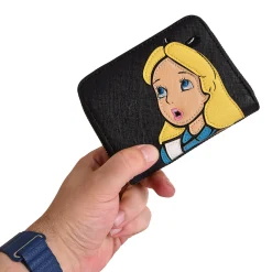 Alice in Wonderland - Verbaasd Portemonnee Zwart