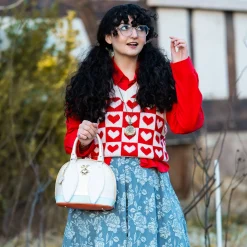 Alice in Wonderland - Witte Konijn Handtas