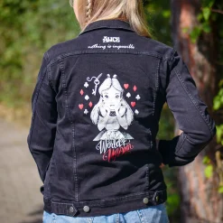 Alice in Wonderland - World Of My Own Spijkerjas Dames Zwart