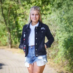 Alice in Wonderland - World Of My Own Spijkerjas Dames Zwart