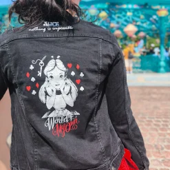 Alice in Wonderland - World Of My Own Spijkerjas Dames Zwart