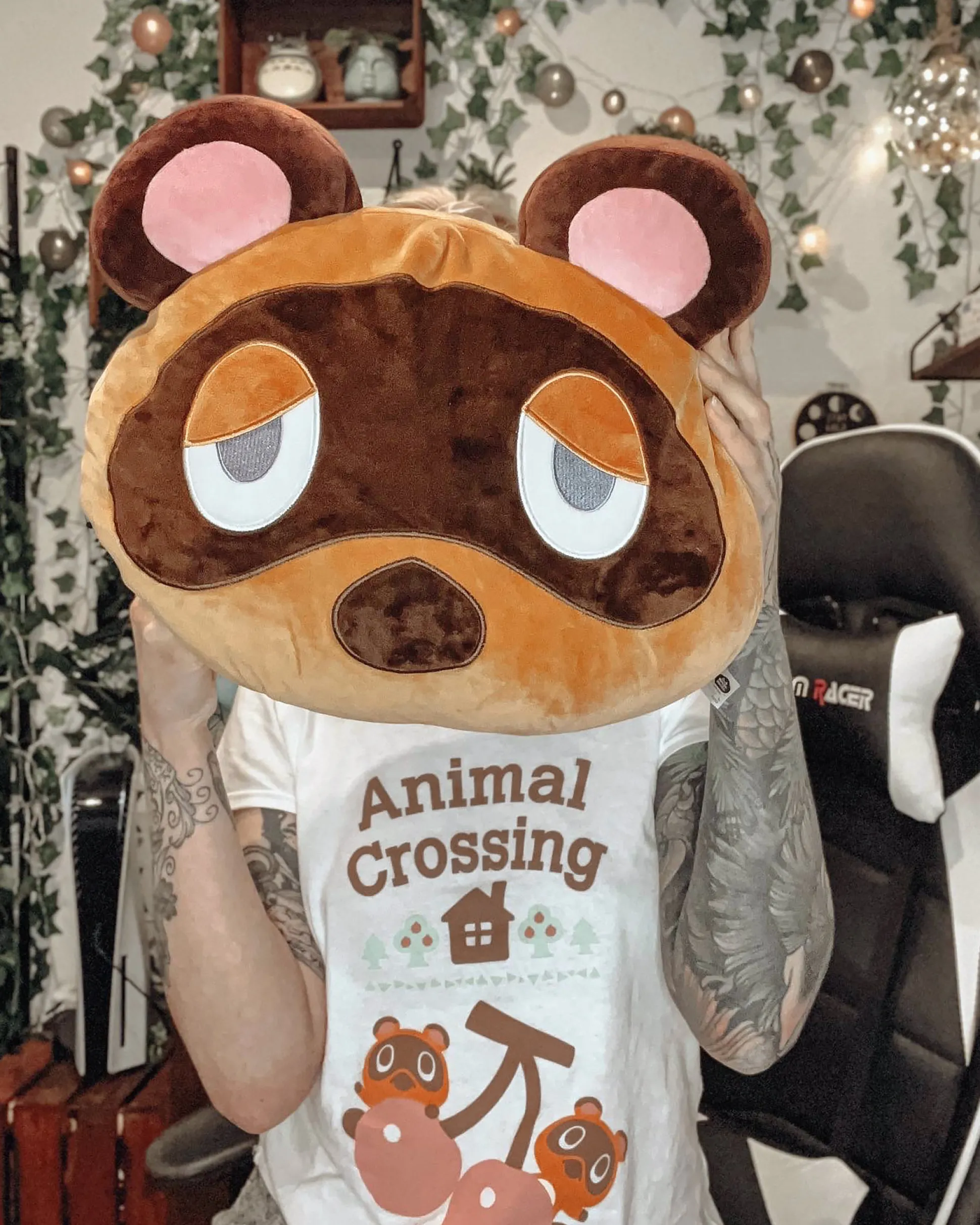 Animal Crossing - Timmy en Tommy dames T-shirt wit