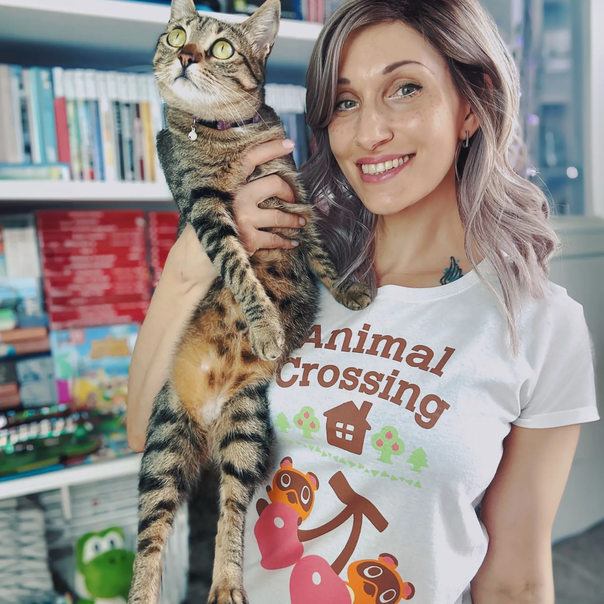 Animal Crossing - Timmy en Tommy dames T-shirt wit