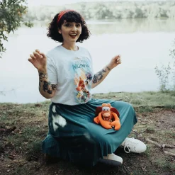 Ariël - Klassiek Poster T-Shirt wit