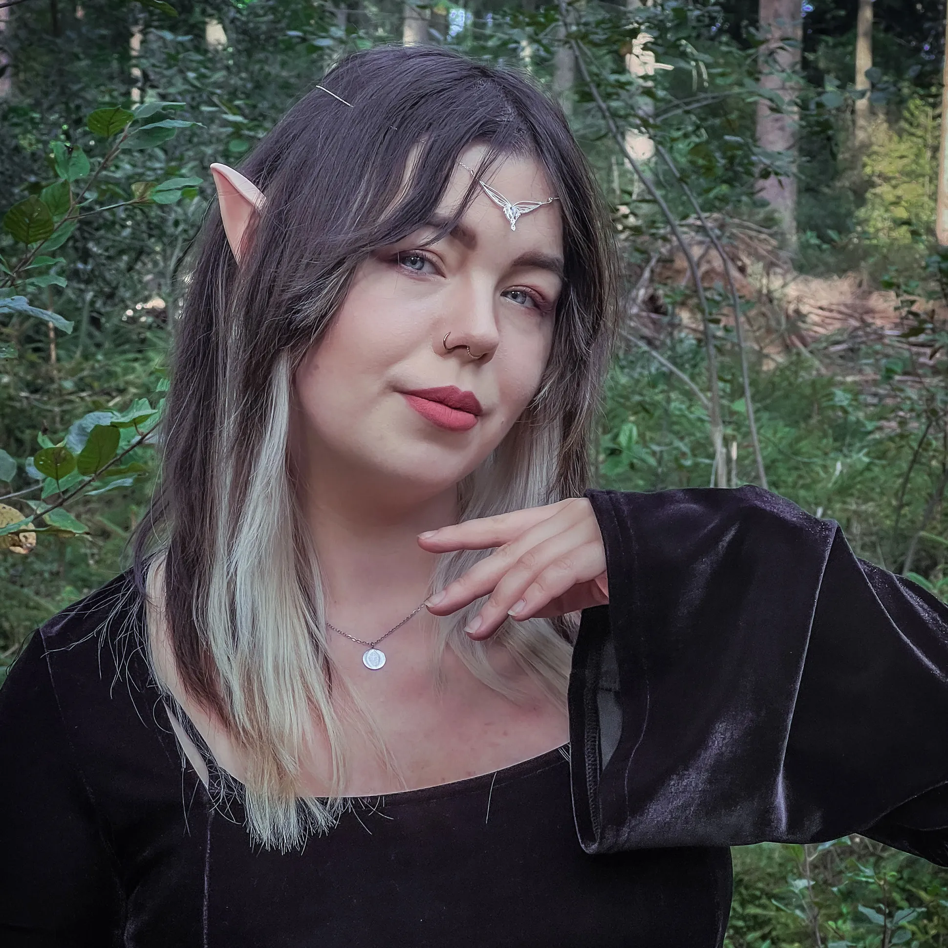 Arwen Tiara Ketting 925 Sterling Zilver - In de Ban van de Ring