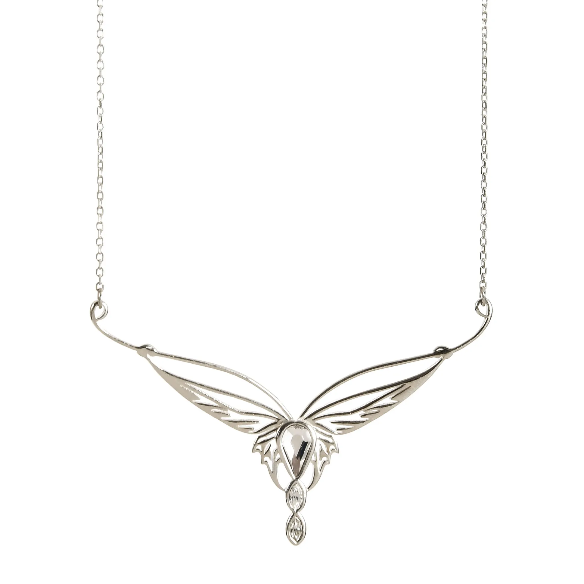 Arwen Tiara Ketting 925 Sterling Zilver - In de Ban van de Ring