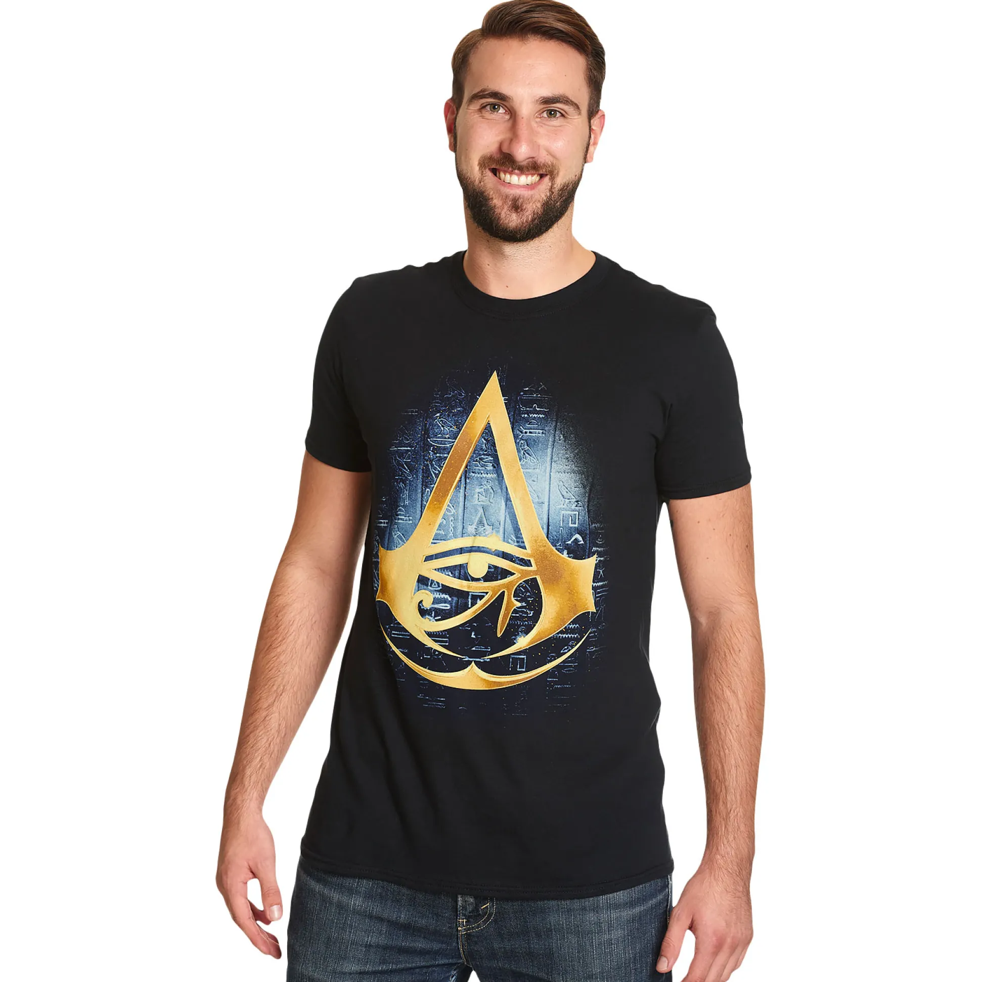 Assassins Creed - Origins Logo T-shirt zwart