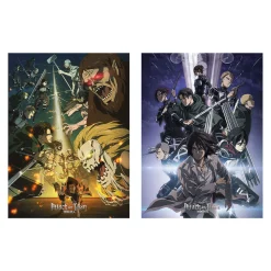Attack on Titan - Eindseizoenen Poster 2-delige Set
