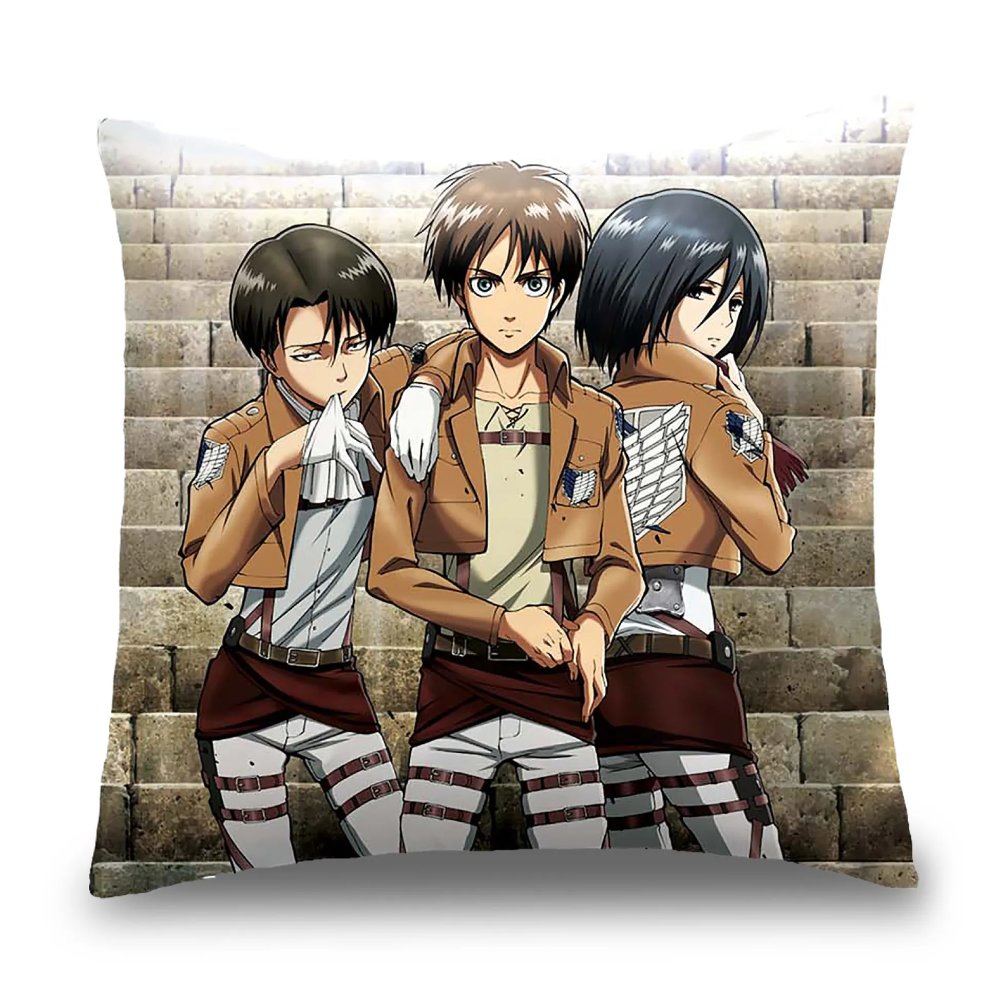 Attack on Titan - Groep Kussen