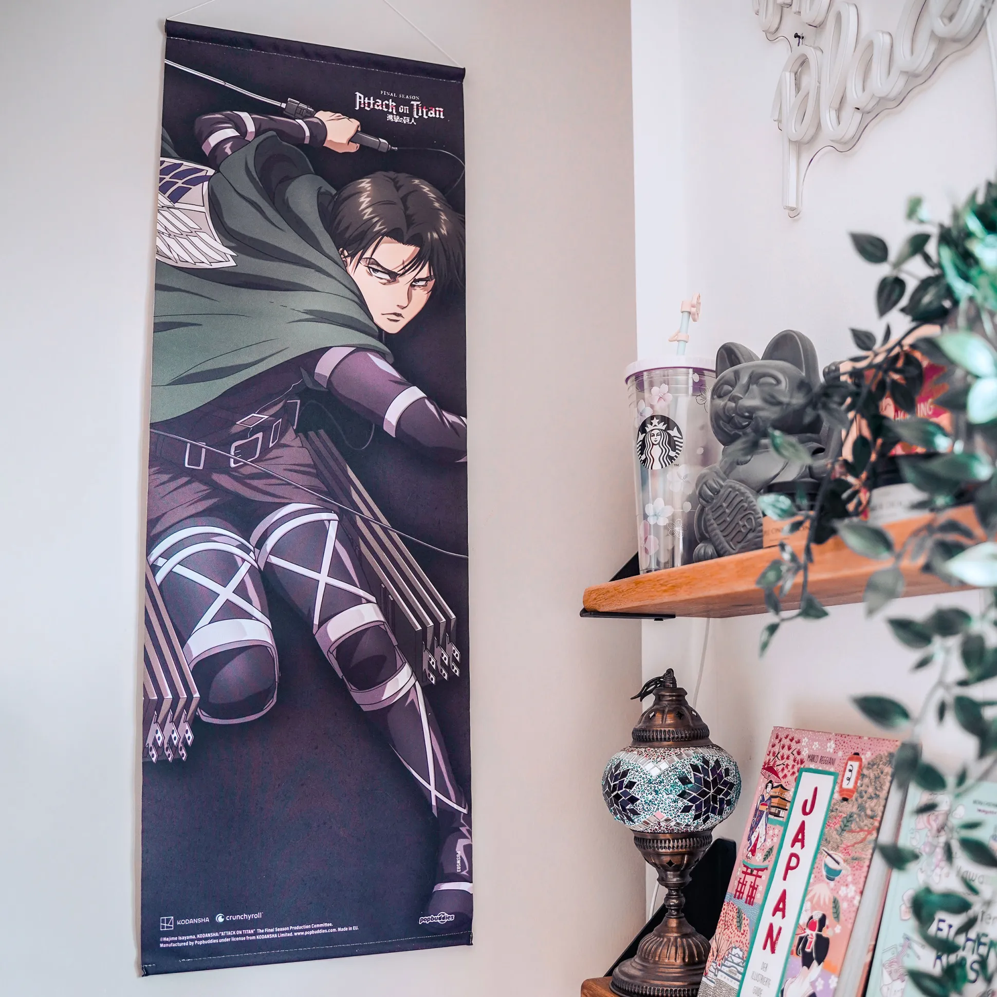 Attack on Titan - Levi Wall Scroll
