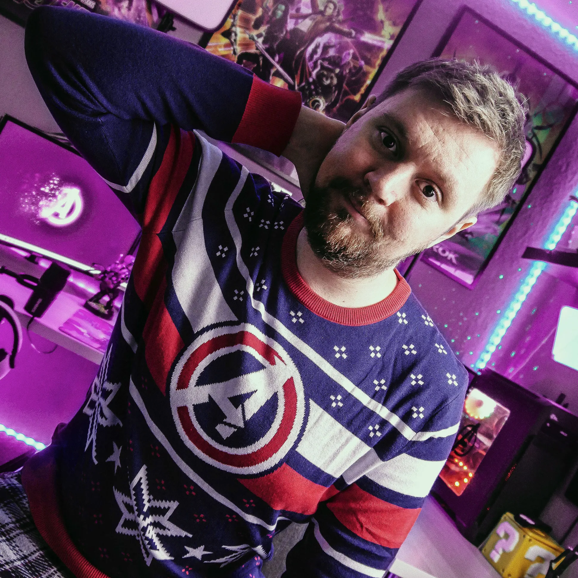 Avengers - Logo Gebreide Trui