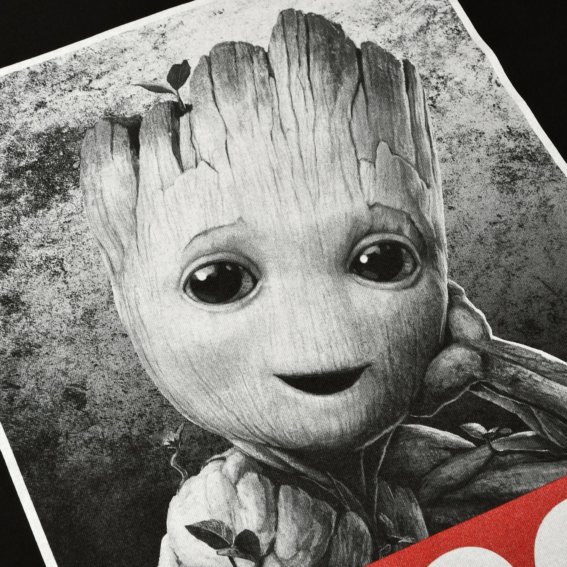 Baby Groot T-shirt zwart - Marvel