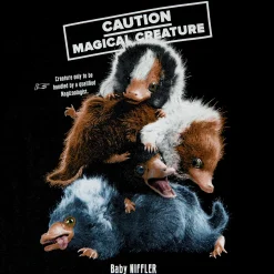 Baby Niffler Dames T-shirt Zwart - Fantastische Beesten