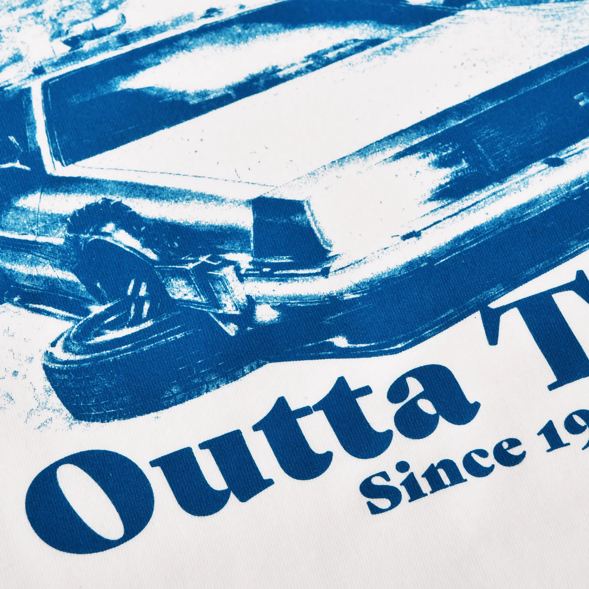 Back to the Future - Laten we gaan T-shirt wit