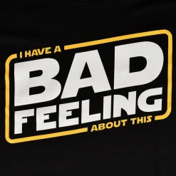 Bad Feeling T-shirt voor Star Wars Fans Zwart