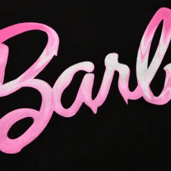 Barbie - Gesmolten Logo T-Shirt zwart