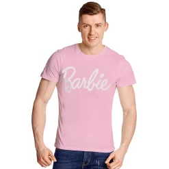 Barbie - Logo T-shirt roze