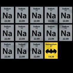 Batman - Scheikunde T-shirt zwart