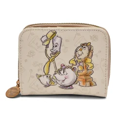 Beauty and the Beast - Mevrouw Theepot, Tassilo, Lumiere, Pendule Portemonnee