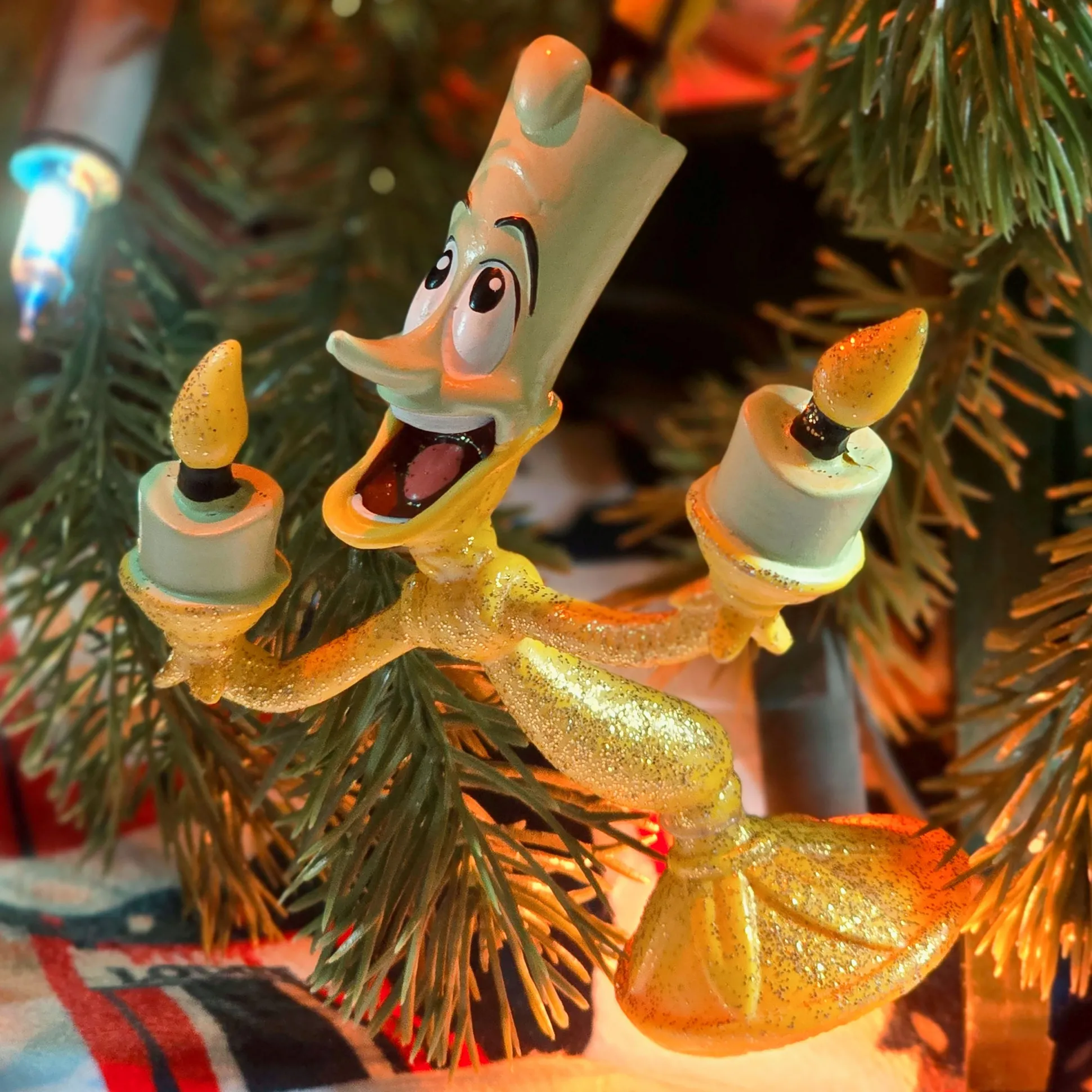 Belle en het Beest - Lumière kerstboomornament