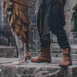 Bertram herenbroek met vetersluiting onderbeen zwart