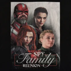 Black Widow - Spy Family Reunion T-Shirt Zwart