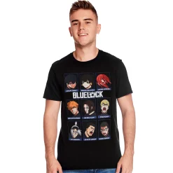 Blue Lock - Characters T-Shirt Zwart