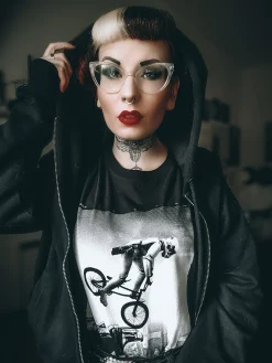 BMX Trooper T-shirt voor Star Wars Fans Zwart