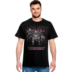 Boba Fett Throne T-shirt zwart - Star Wars Mandalorian
