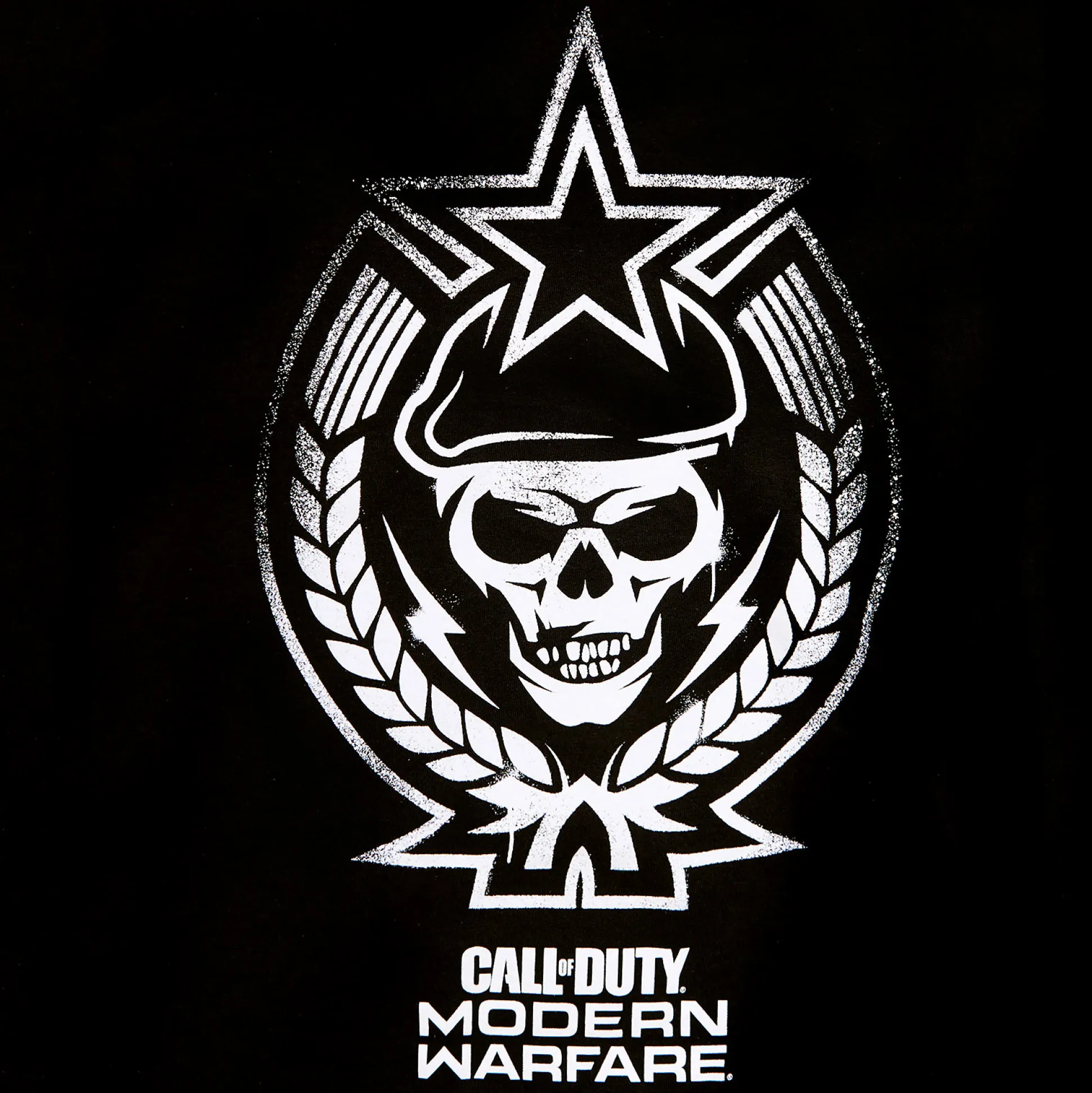 Call of Duty - Skull Star T-shirt zwart
