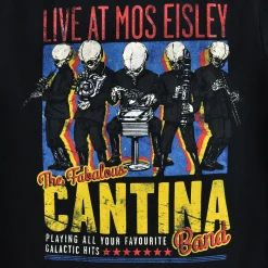 Cantina Band T-shirt zwart