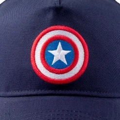Captain America - Shield Logo Mesh Baseball Pet blauw