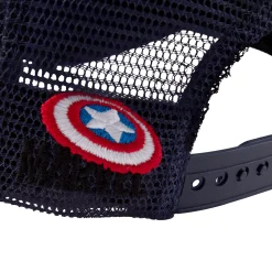 Captain America - Shield Logo Mesh Baseball Pet blauw