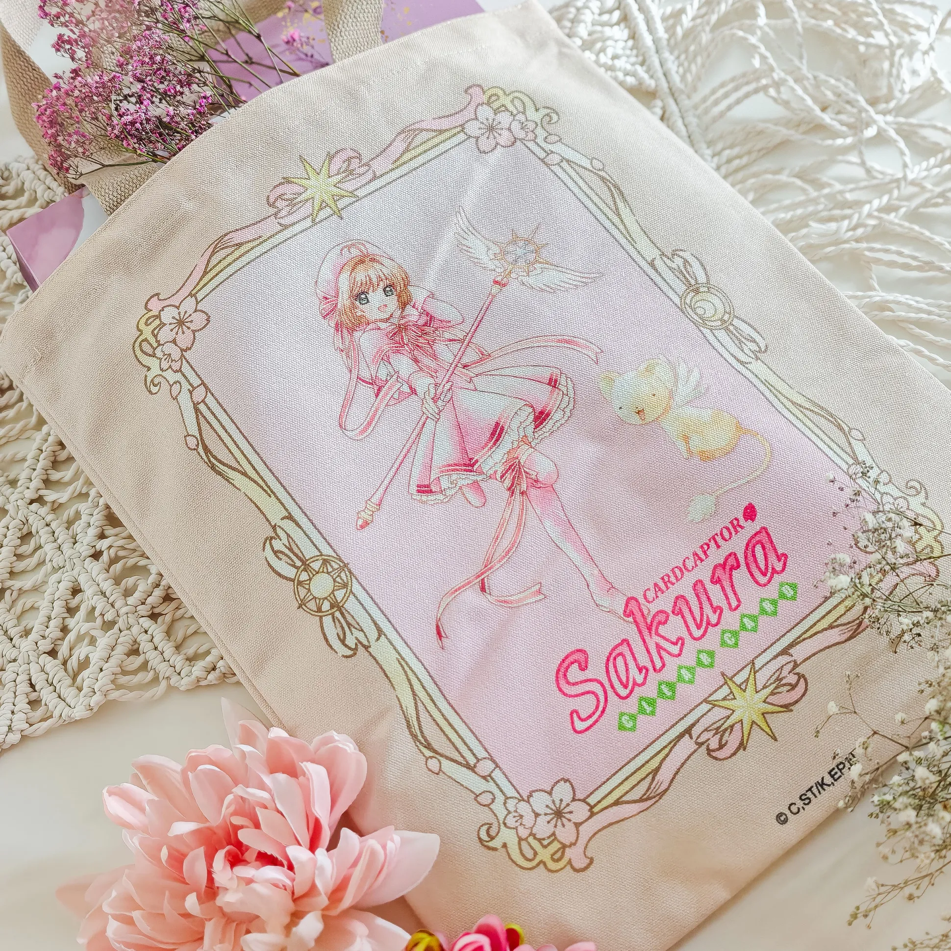 Card Captor Sakura: Clear Card - Sakura en Cerberus Tote Bag