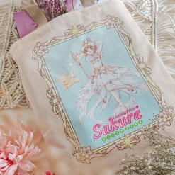 Card Captor Sakura: Clear Card - Sakura en Cerberus Tote Bag