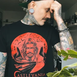 Castlevania - Dracula T-shirt zwart
