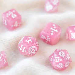 Cats - Daisy Glitter RPG Dobbelset 7-delig