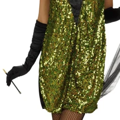 Charleston-jurk met pailletten - Dameskostuum