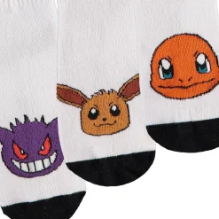 Charmander, Gengar en Eevee Sokken 3-pack - Pokémon