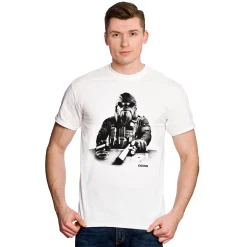 Chewie Agent T-Shirt voor Star Wars Fans wit