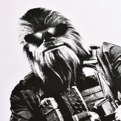 Chewie Agent T-Shirt voor Star Wars Fans wit