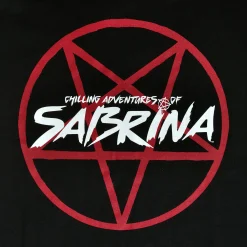 Chilling Adventures of Sabrina - Logo T-Shirt Dames zwart