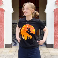 Circle of Life T-Shirt voor Mandalorian Fans zwart