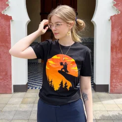 Circle of Life T-Shirt voor Mandalorian Fans zwart