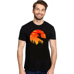 Circle of Life T-Shirt voor Mandalorian Fans zwart